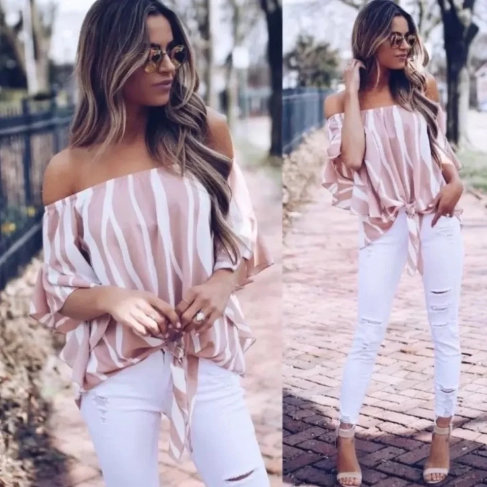 SAWYER Stripes Top🌸🌸😊todays deal - Picture 1 of 2